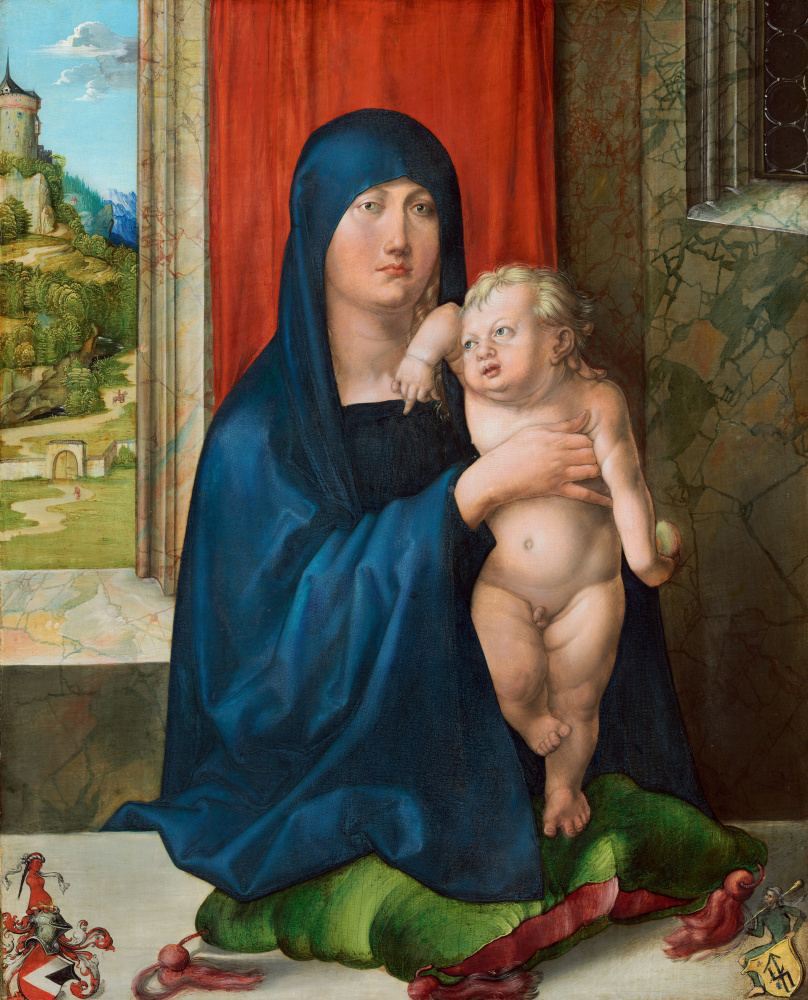 Albrecht Dürer. The Madonna and child