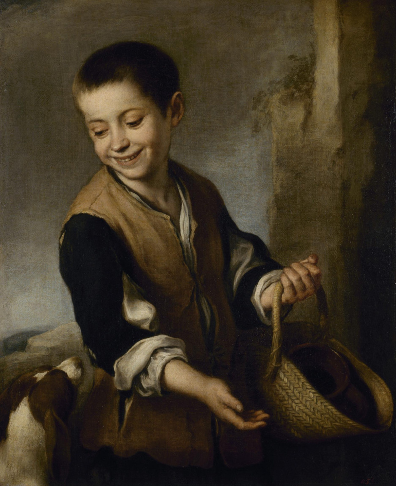 Boy with a dog