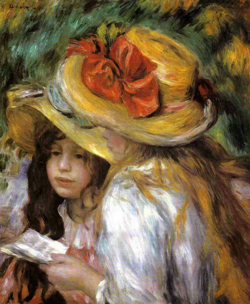 Pierre-Auguste Renoir. Two sisters