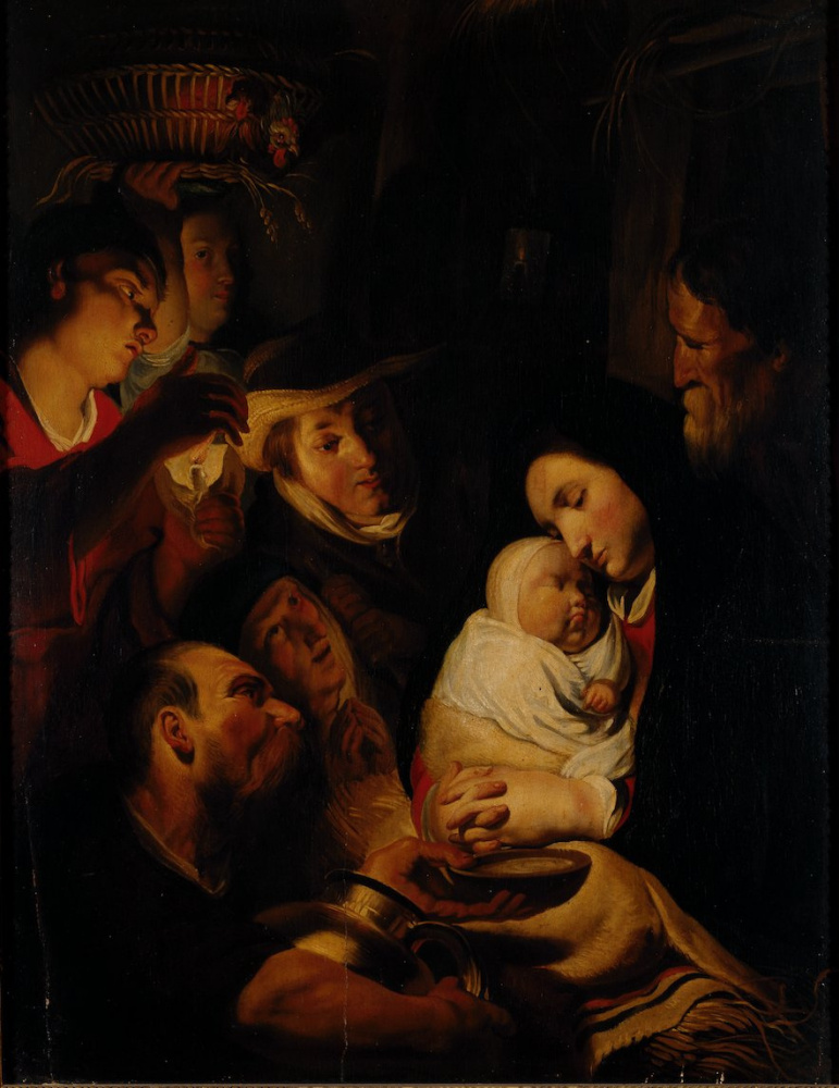 Jacob Jordaens. Adoration of the Shepherds