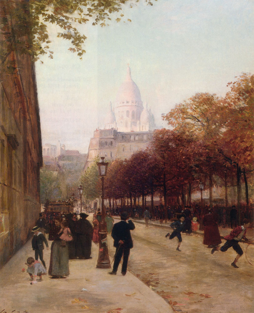 Victor Gabriel Gilbert. Paris street