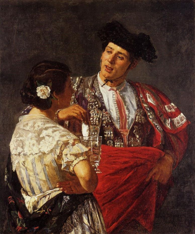 Mary Cassatte. Drink for bullfighter