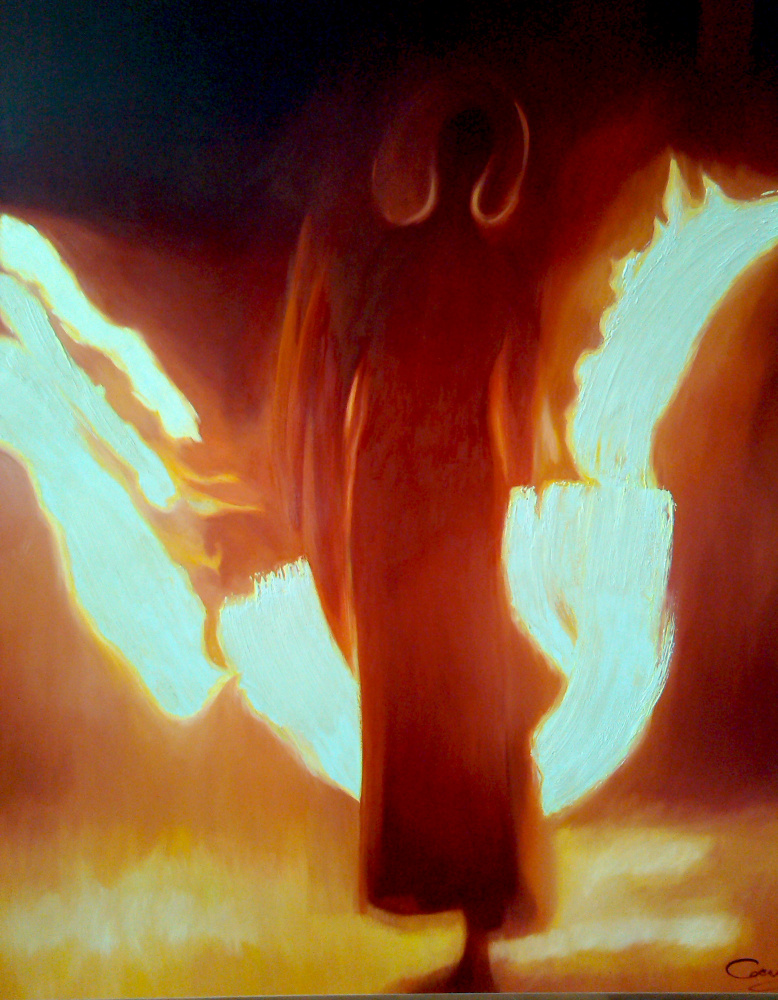 Valerij Ivanovich Sosna. Angel of Fire