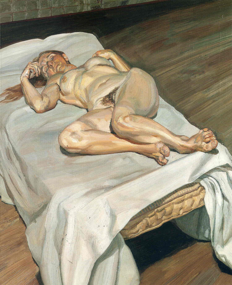 Lucien Freud. Night portrait