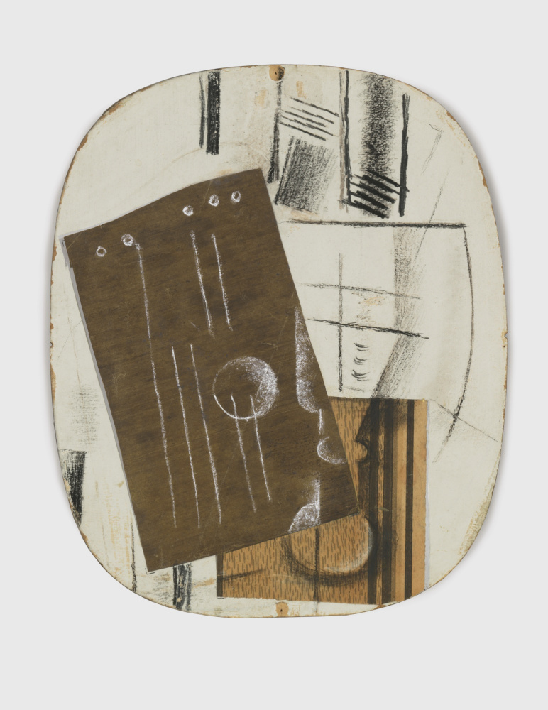 Georges Braque. Guitar and a glass of