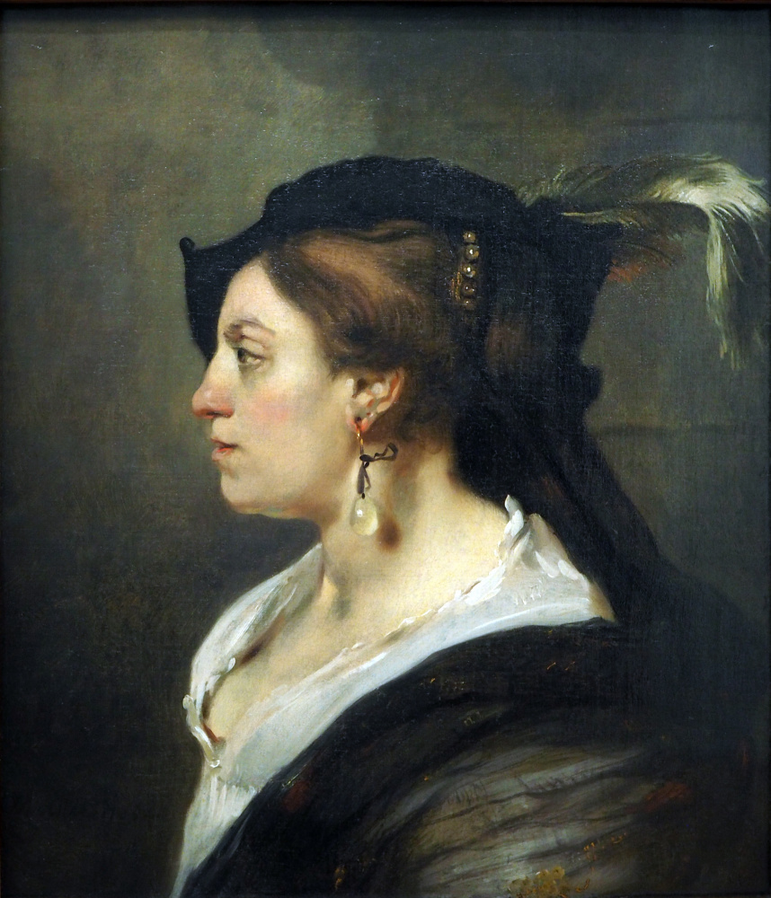 Карел Фабрициус. Портрет женщины в профиль