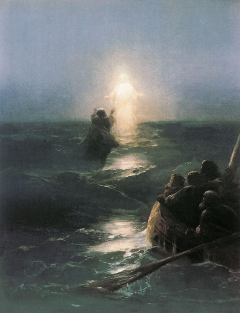 Ivan Aivazovsky. Walking on water