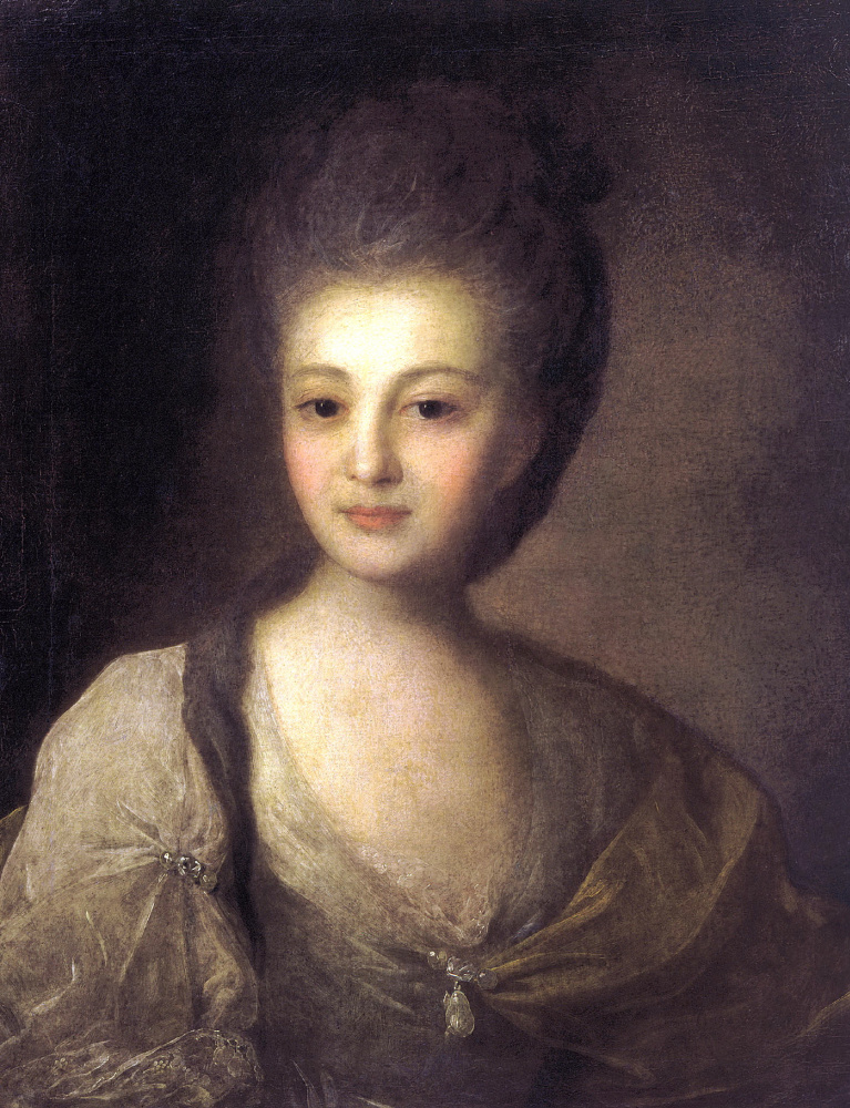 Fedor Stepanovich Rokotov. Portrait Of Alexandra Petrovna Struisky