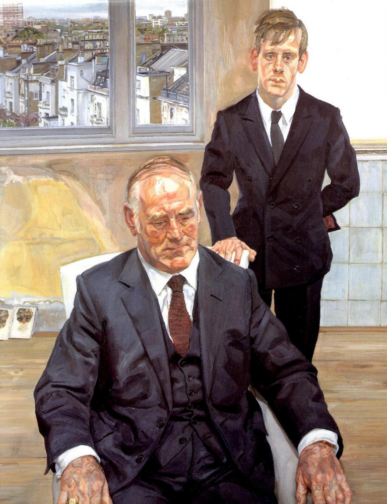 Lucien Freud. Two Irish