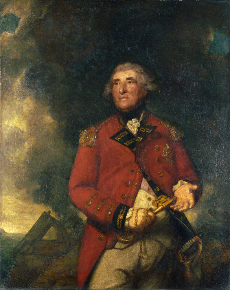 Portrait of Admiral Lord Heathfield, Governor of Gibraltar