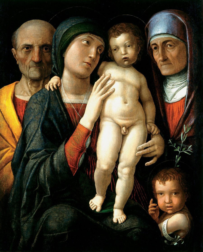 Andrea Mantegna. Holy family
