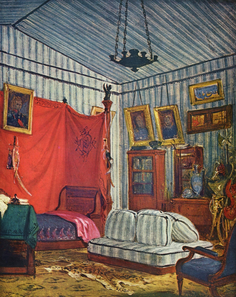 Eugene Delacroix. Bedroom count de mornas