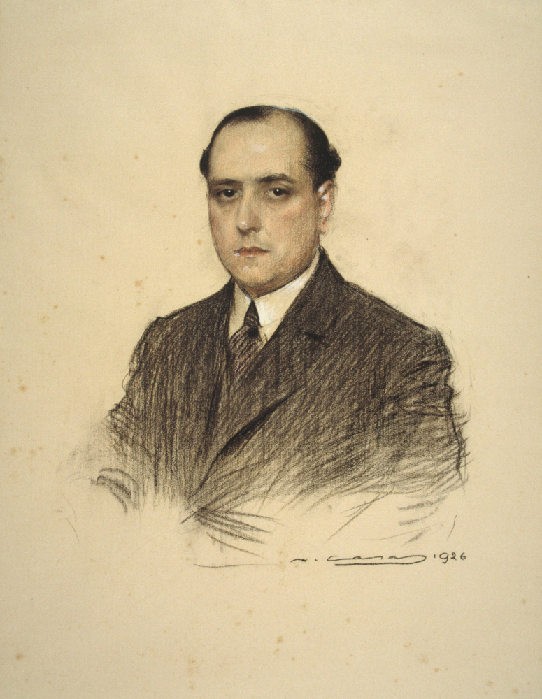 Ramon Casas i Carbó. Portrait of Rossend Partas