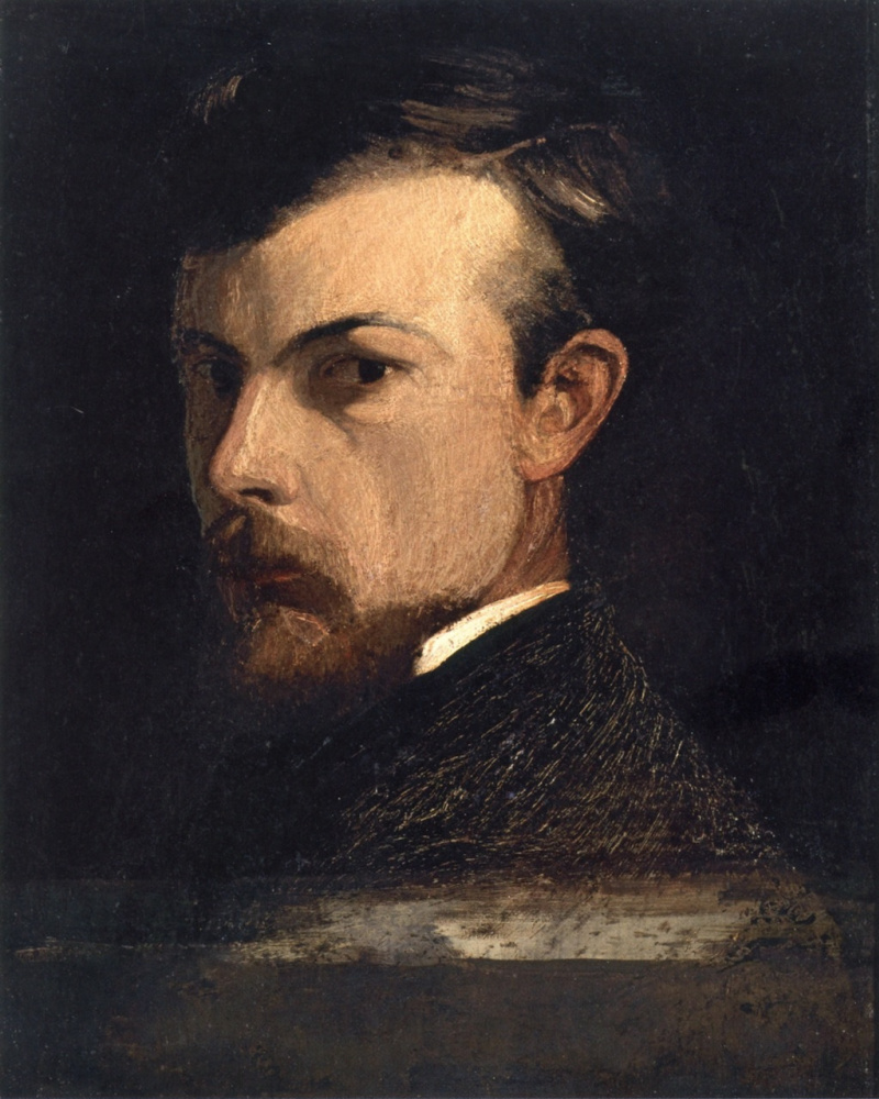 Odilon Redon. Self-portrait