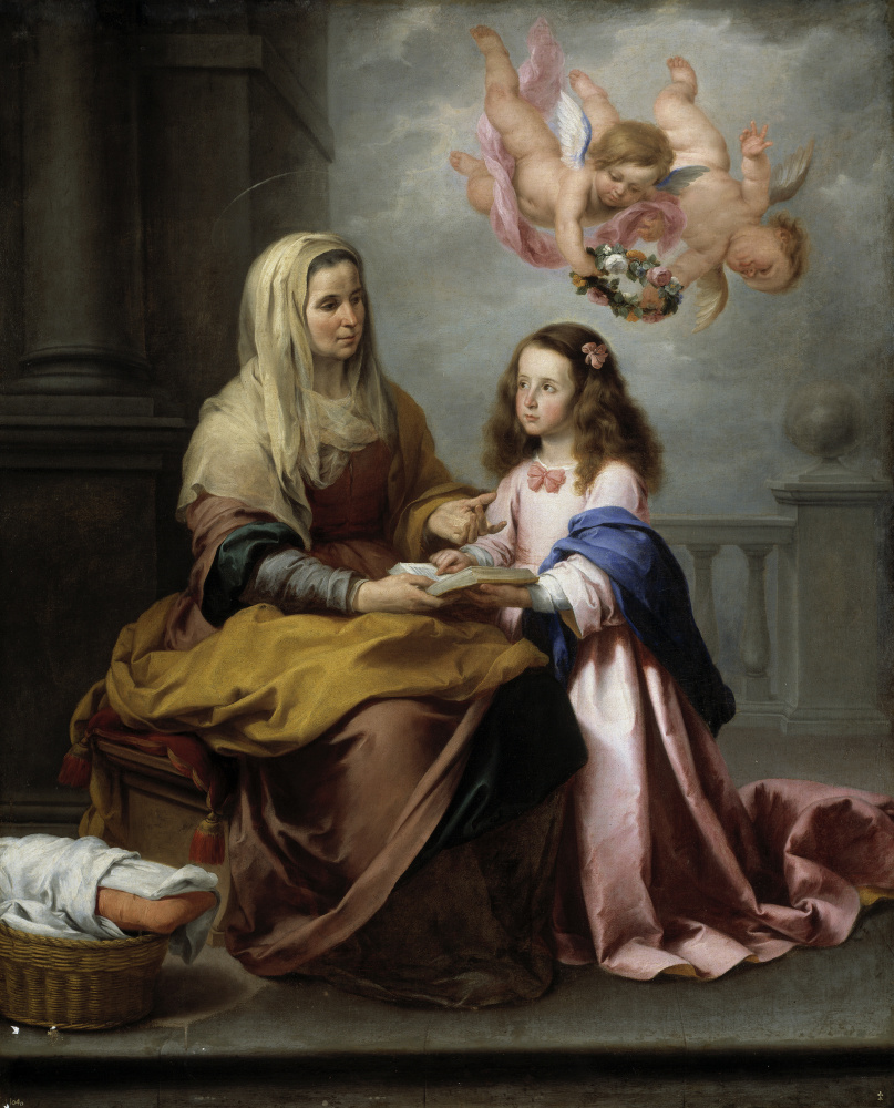 Bartolomé Esteban Murillo. Childhood Of The Virgin