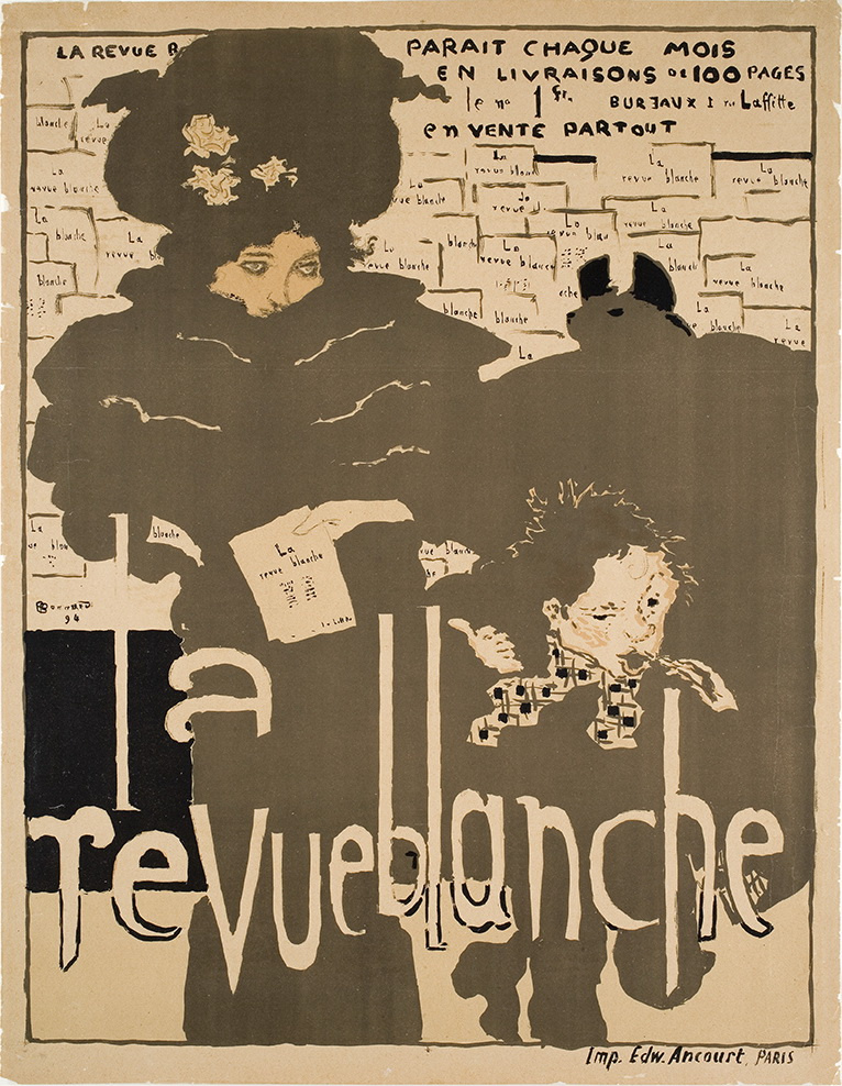 Pierre Bonnard. The cover of the magazine "La Revue Blanche"