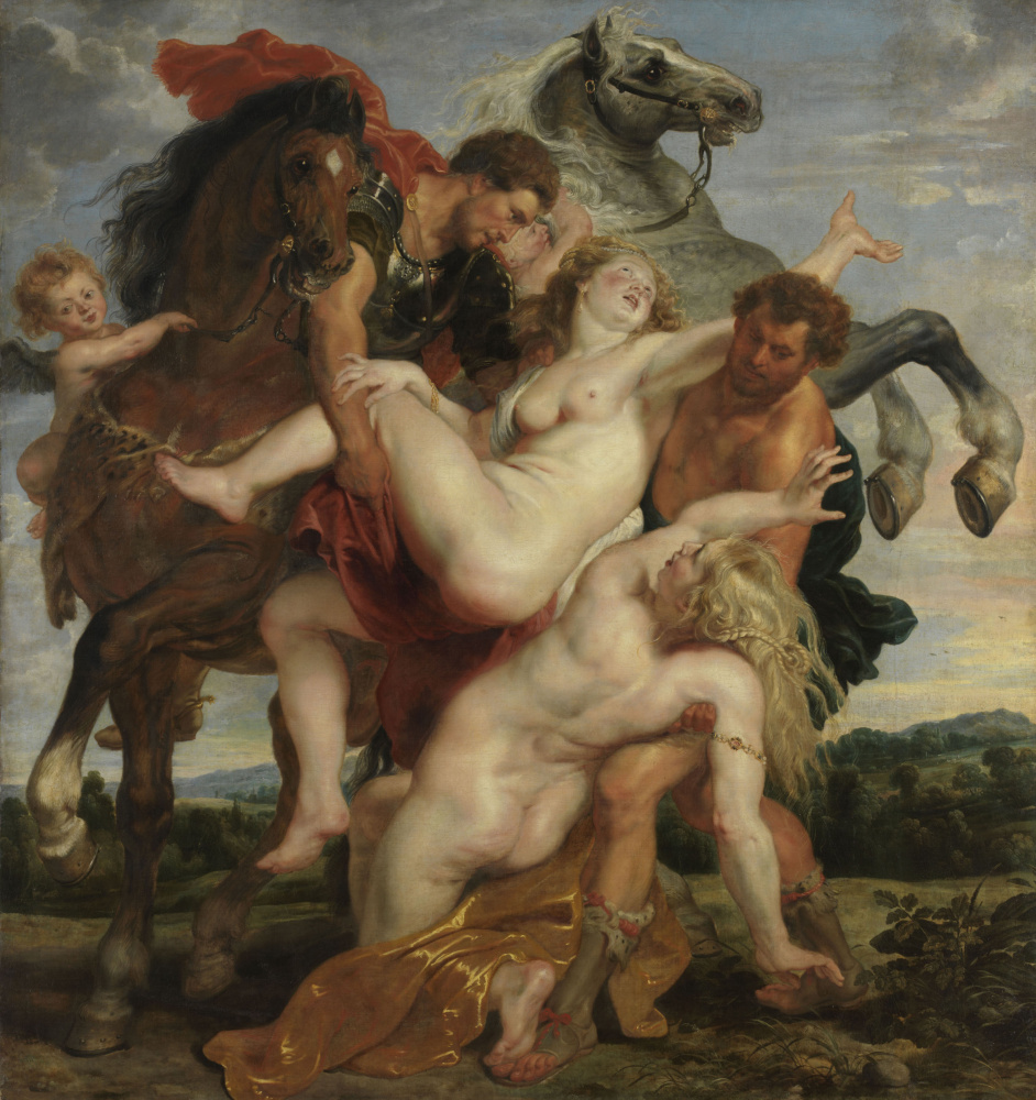 Peter Paul Rubens. The rape of the daughters of Leucippus