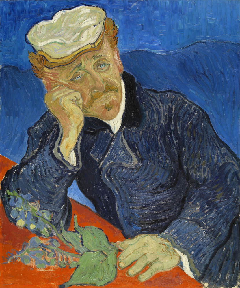 Vincent van Gogh. Portrait of doctor Gachet (option)