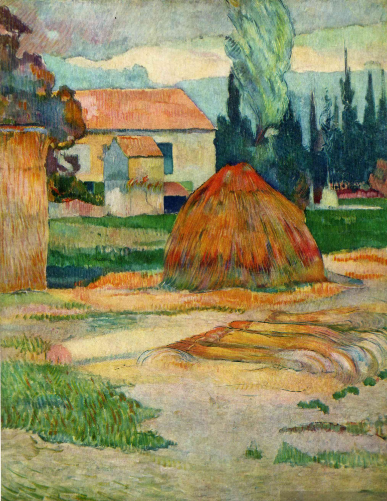 Paul Gauguin. Landscape near Arles