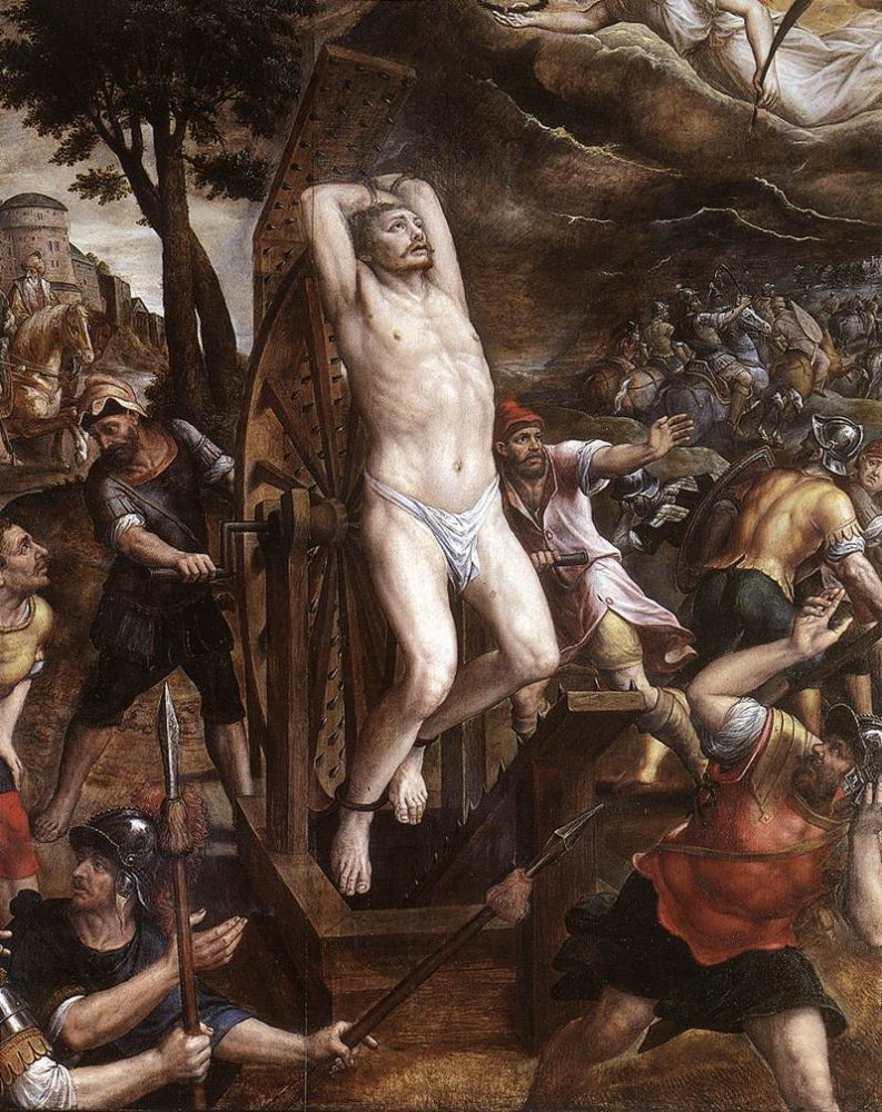 Mihil van Coxie. The Torture Of St George