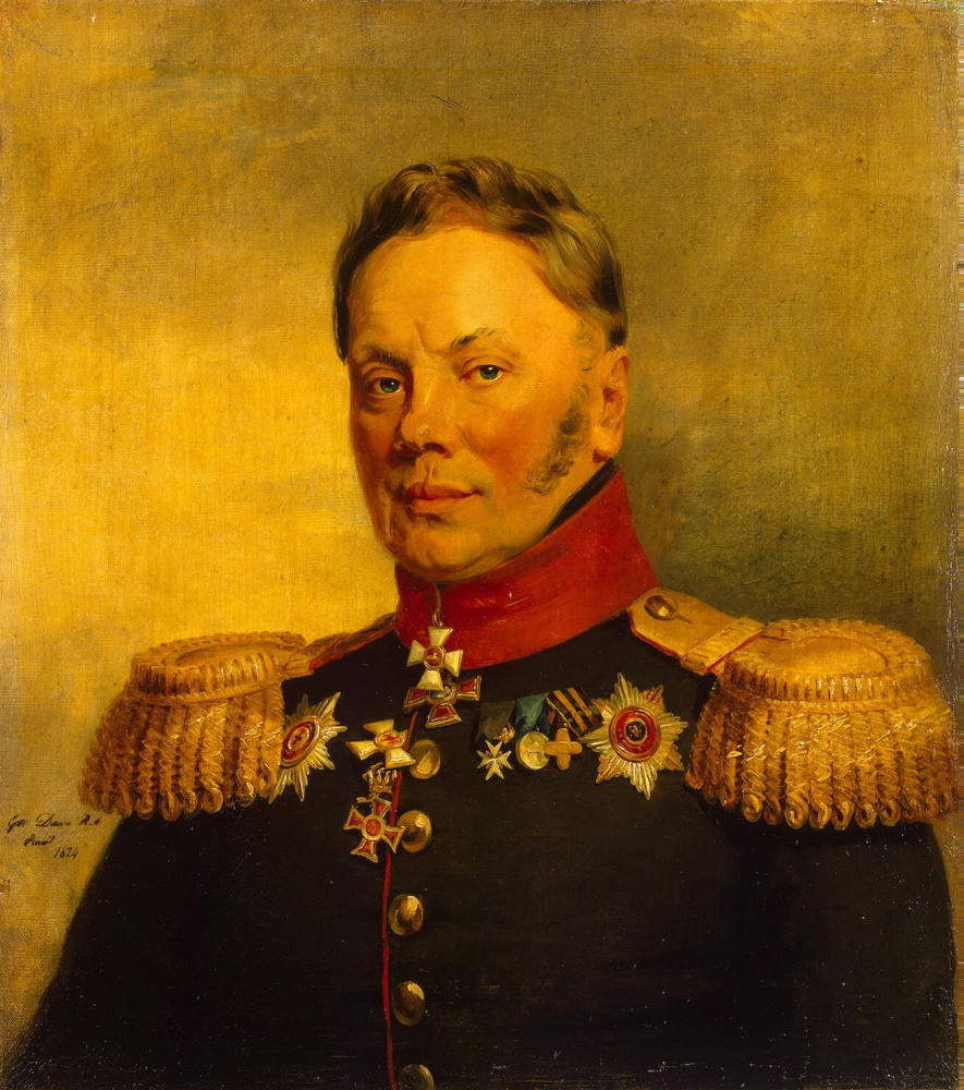 George Dow. Portrait of Ilya Mikhailovich Duki