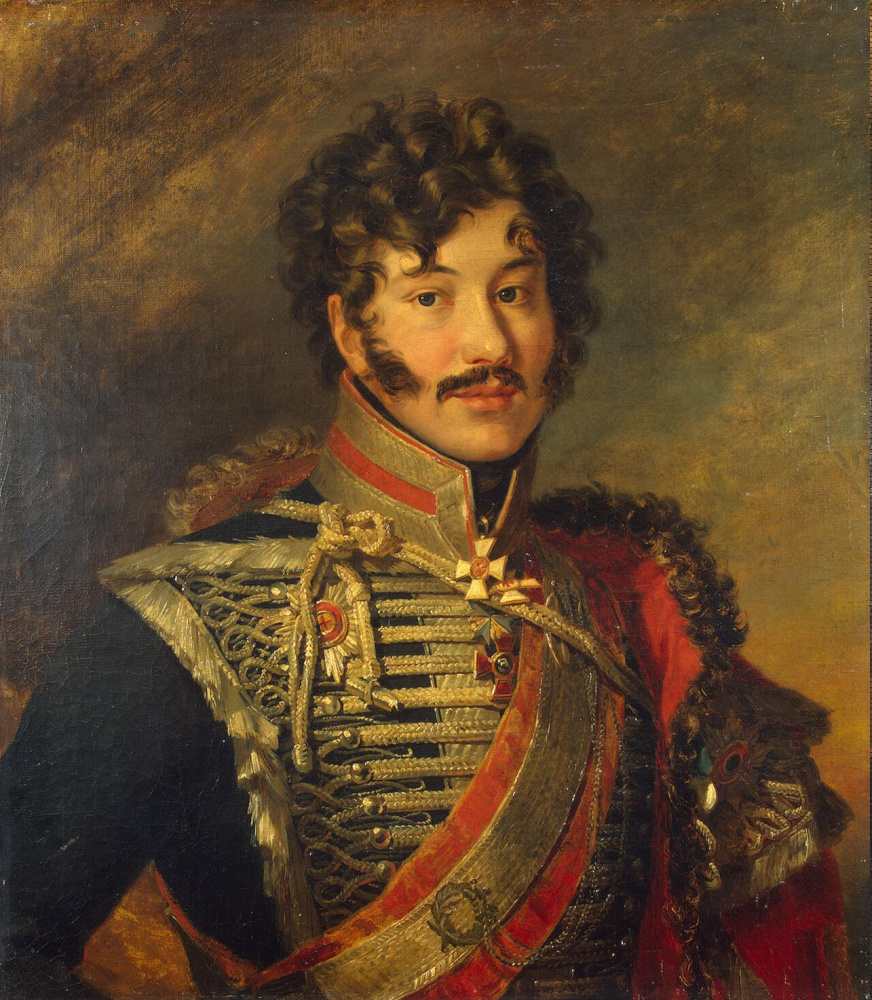 George Dow. Portrait of Sergey Nikolaevich Lansky