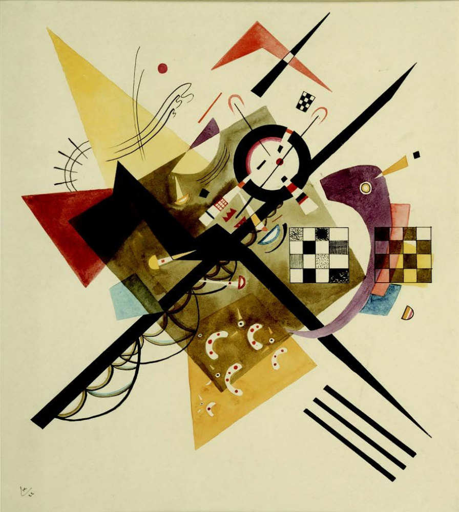 Wassily Kandinsky. In white II