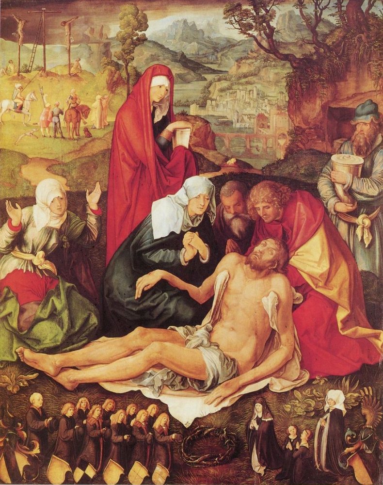 Albrecht Dürer. Lamentation Of Christ