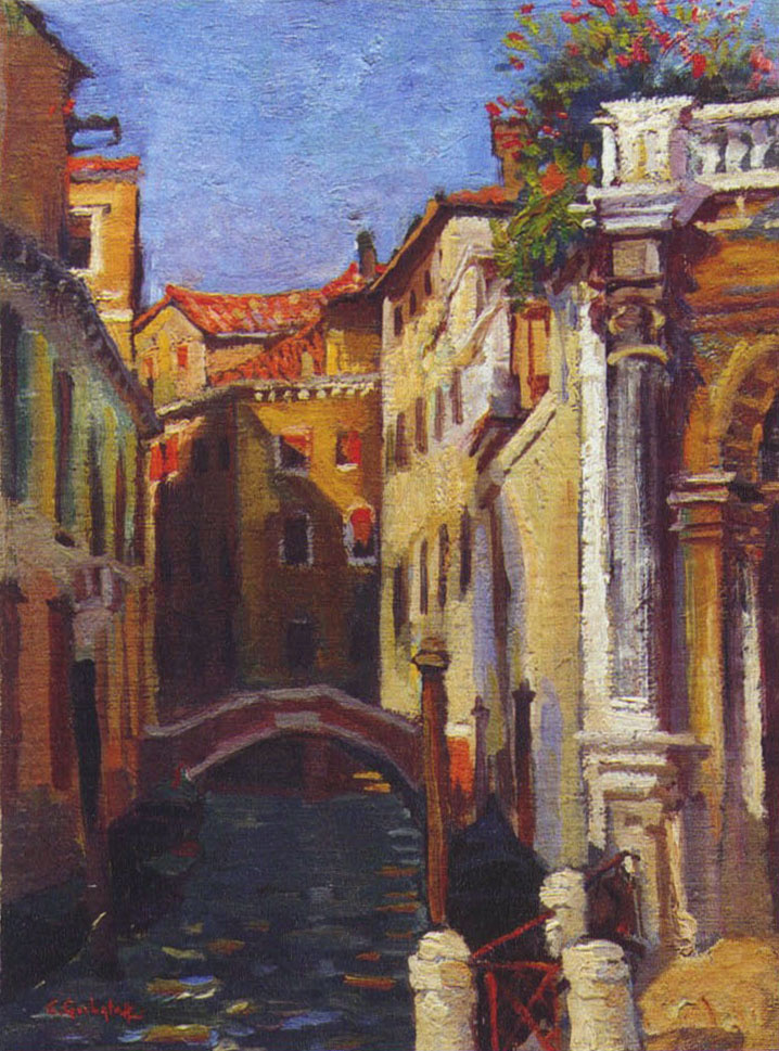 Константин Иванович Горбатов. Venise Milieu des années 1910