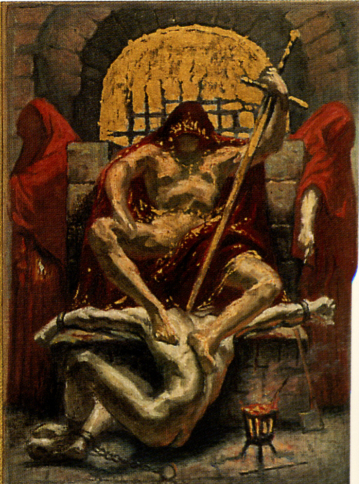 Justice of the past. Final sketch for the cycle 