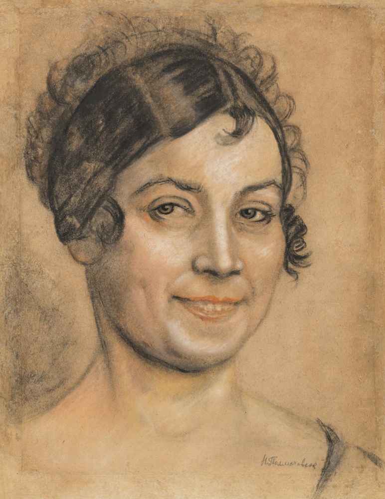 Natalia Ivanovna Tolmachevskaya. Portrait of opera singer A. Baer