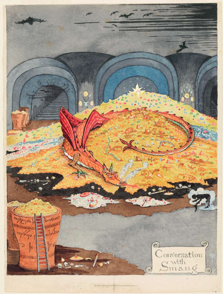 John Ronald Reuel Tolkien. The conversation with Smaug