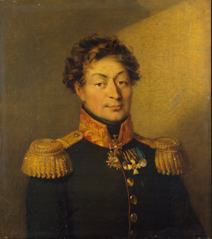George Dow. Portrait of Mikhail Mikhailovich Volkov