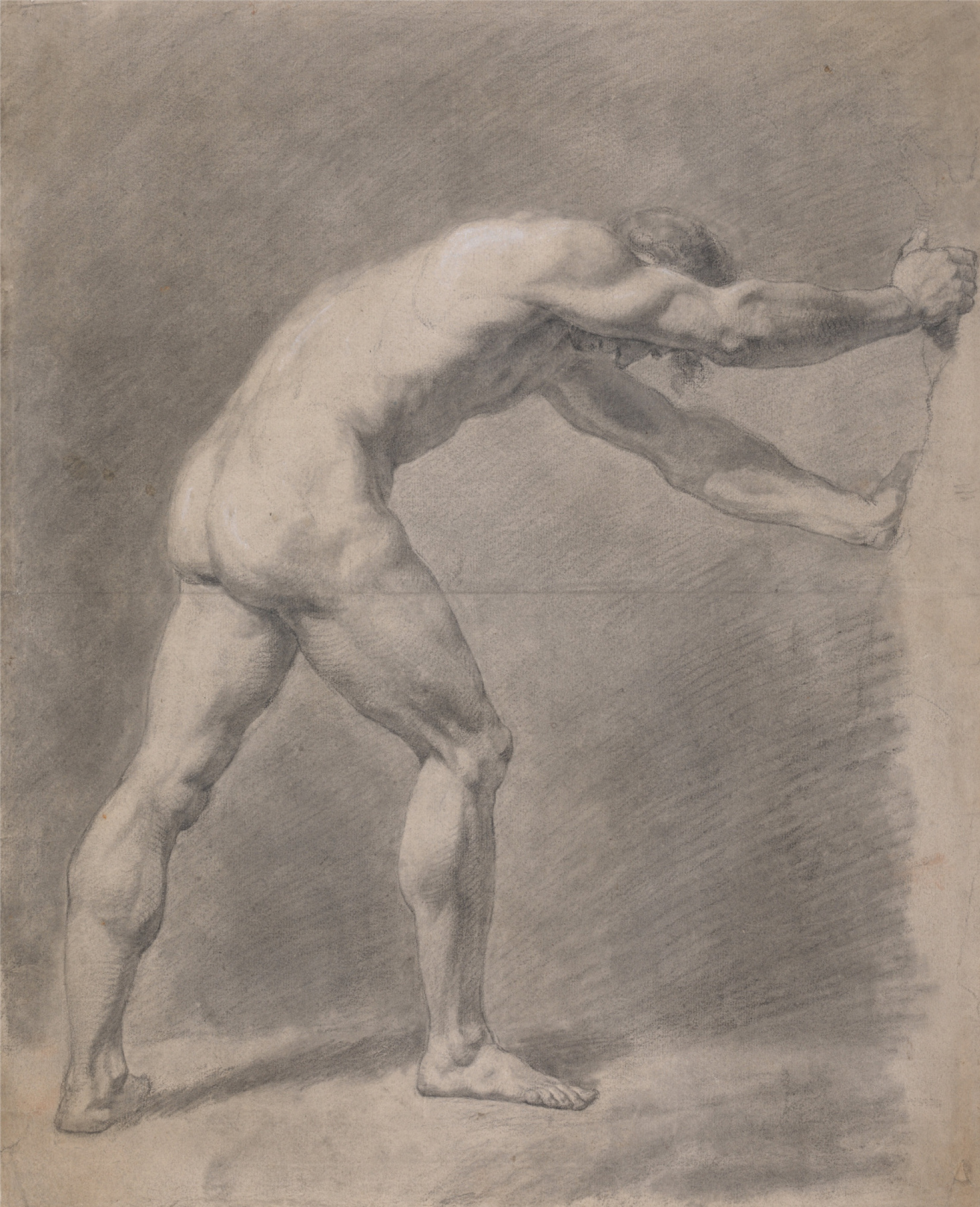 Buy digital version: A naked man pressed against the wall by John  Constable, New Haven | Arthive