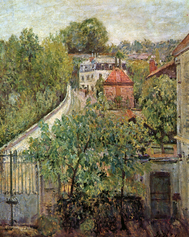 Alfred Sisley. View Of The Sevres