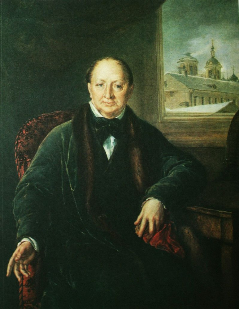 Vasily Tropinin. Portrait of councillor of state Mikhail Fedorovich Protasova