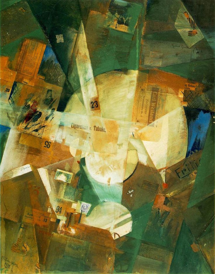 Kurt Schwitters. Picture with Light Center