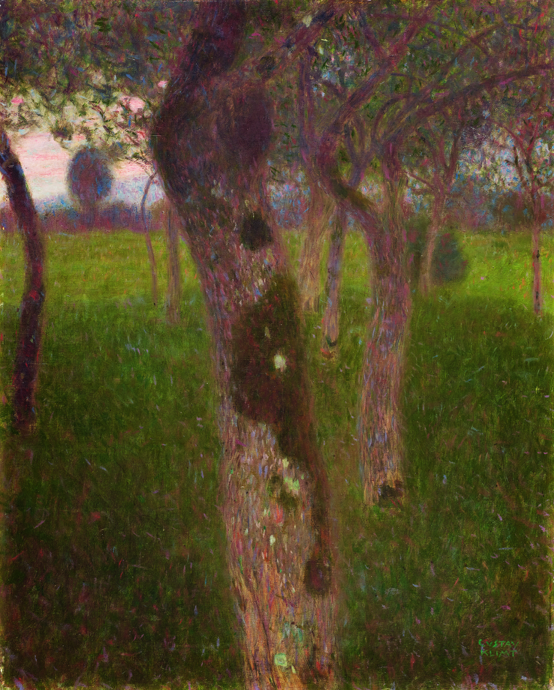 Gustav Klimt. Fruit garden in the evening