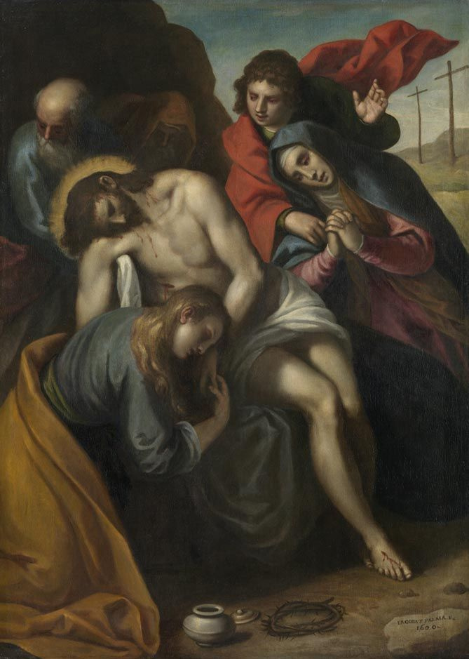 Jacopo Palma Junior. Lamentation Of Christ