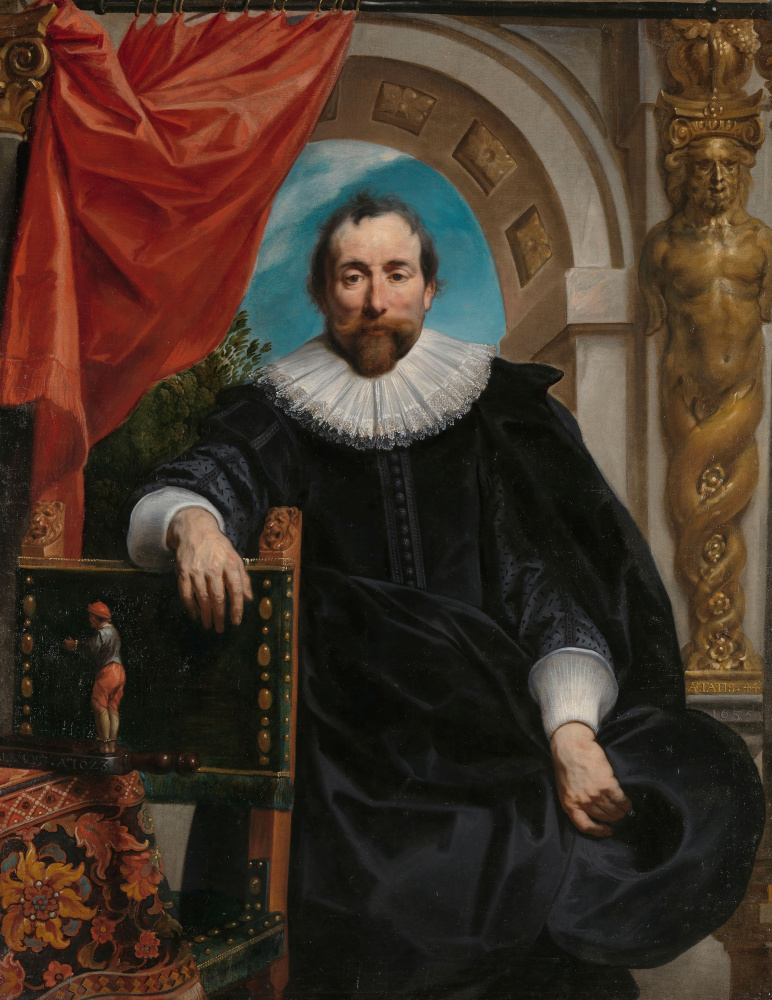 Jacob Jordaens. Portrait of Roger le Witer