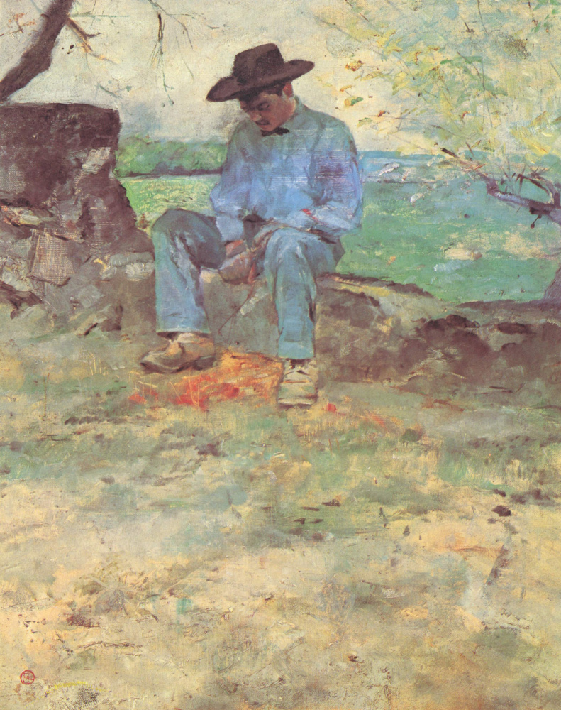 Henri de Toulouse-Lautrec. Young Roti Celerain