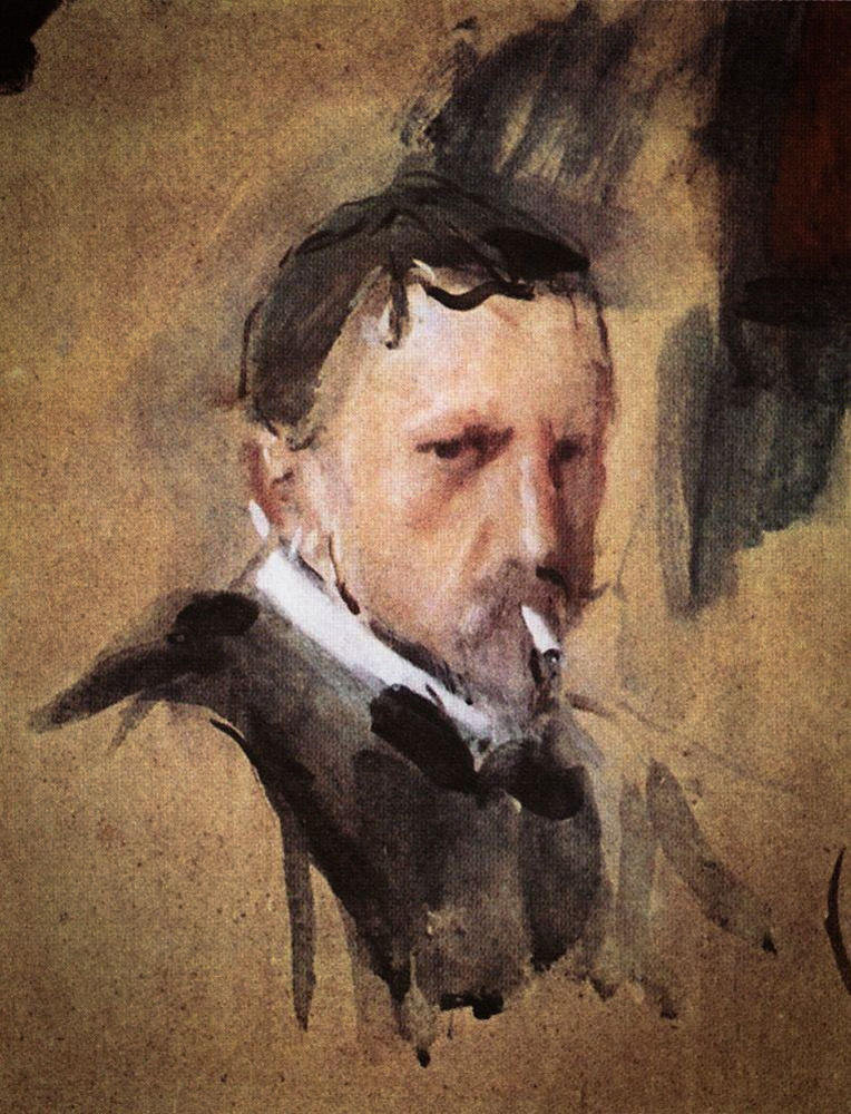 Valentin Aleksandrovich Serov. Self-portrait