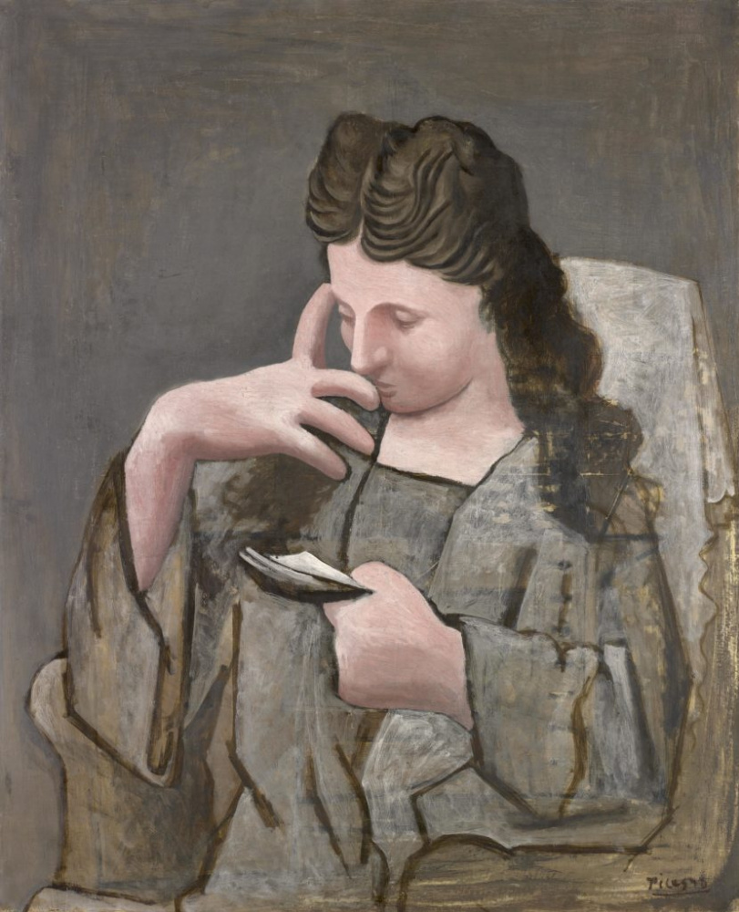 Pablo Picasso. Mujer leyendo