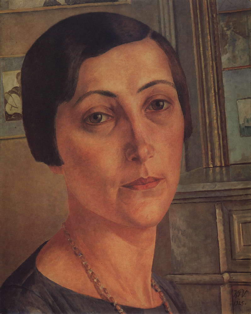 Kuzma Sergeevich Petrov-Vodkin. Portrait Of S. N. Andronnikova