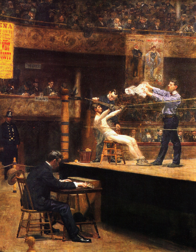 Thomas Eakins. Between rounds