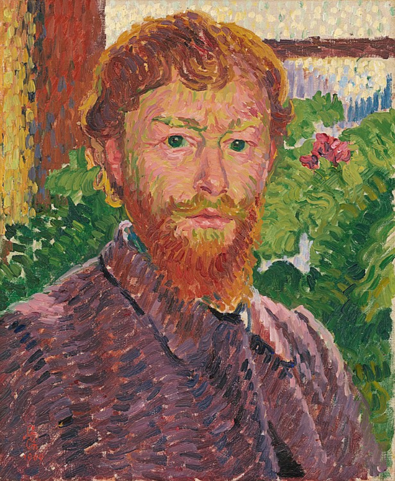 Giovanni Giacometti. Self-portrait