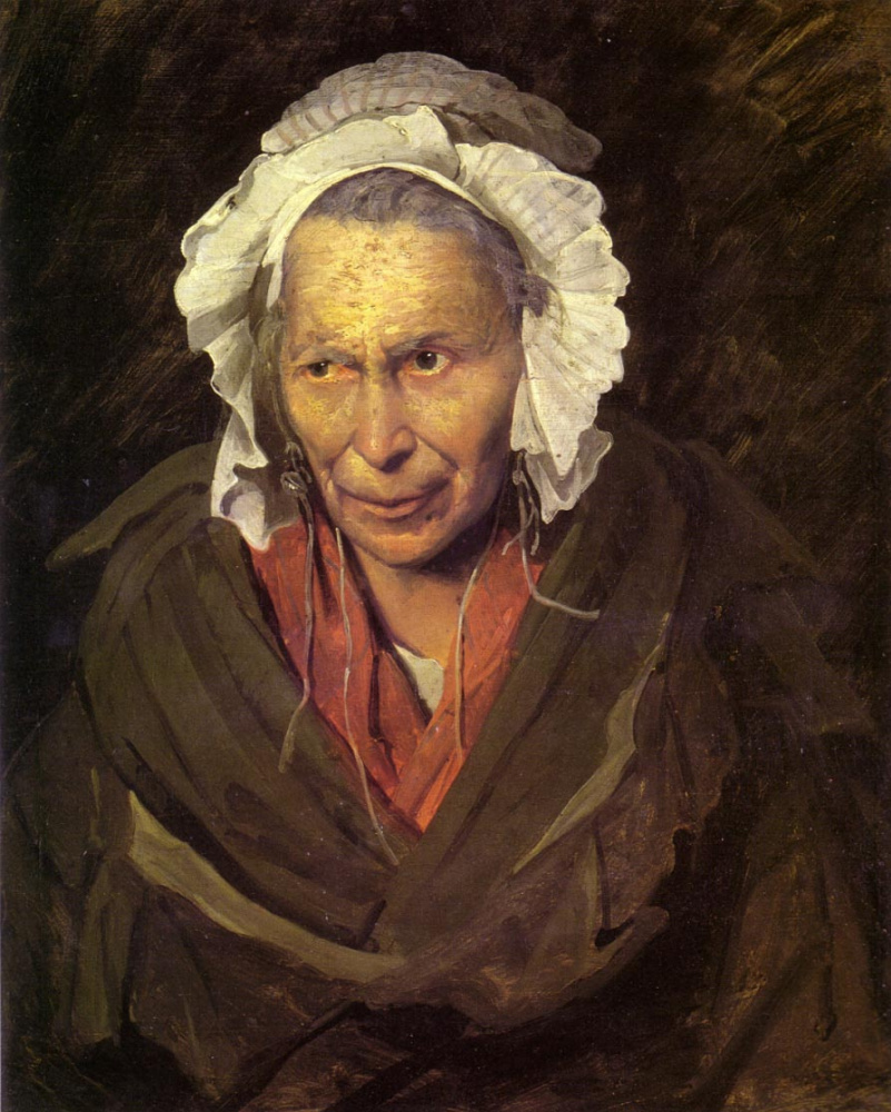 Théodore Géricault. Crazy old woman