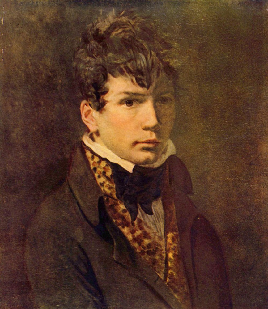 Jacques-Louis David. Portrait of the artist Jean Auguste Dominique Ingres