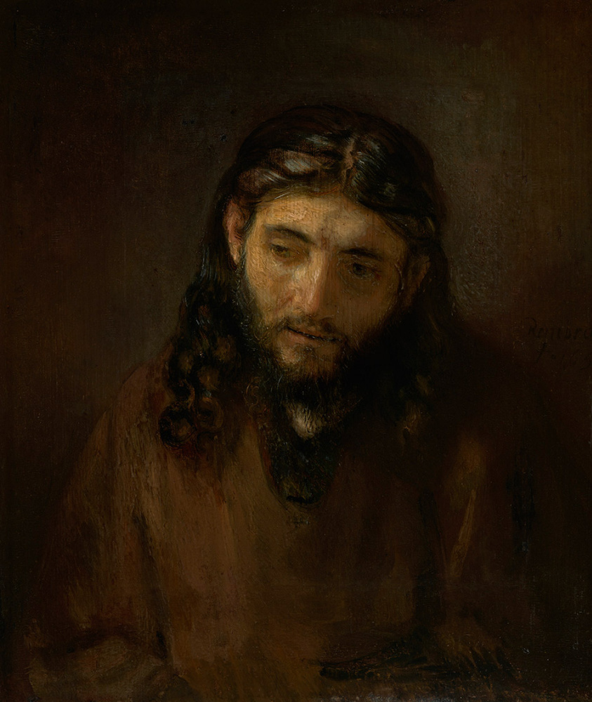 Rembrandt Harmenszoon van Rijn. 头基督