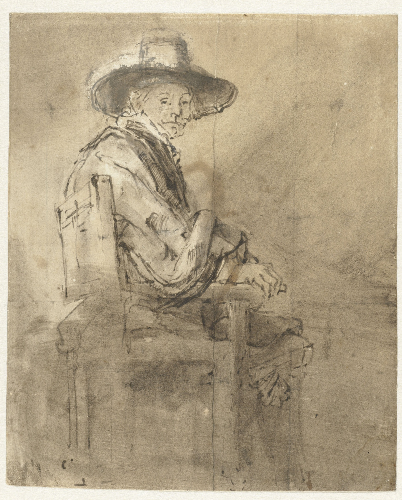 Rembrandt Harmenszoon van Rijn. Seated Syndic: Jacob van Loon